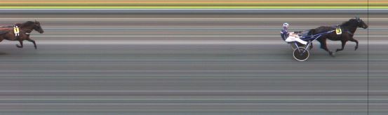 Målfoto for løp 1 på bane ST den 22.07.2022