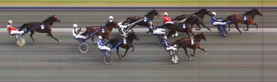 Målfoto for løp 2 på bane ST den 29.10.2022