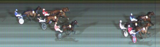 Målfoto for løp 1 på bane ST den 14.11.2022