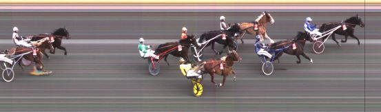 Målfoto for løp 3 på bane ST den 11.02.2023