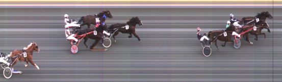 Målfoto for løp 5 på bane ST den 11.02.2023