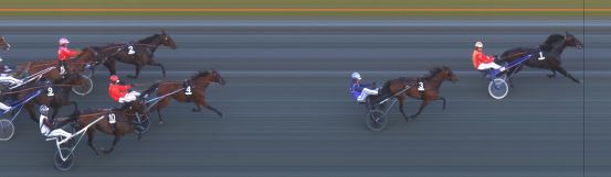 Målfoto for løp 6 på bane ST den 07.06.2023