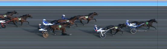 Målfoto for løp 9 på bane ST den 22.07.2023