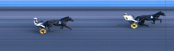 Målfoto for løp 2 på bane ST den 18.08.2023