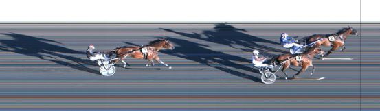 Målfoto for løp 1 på bane ST den 13.09.2023