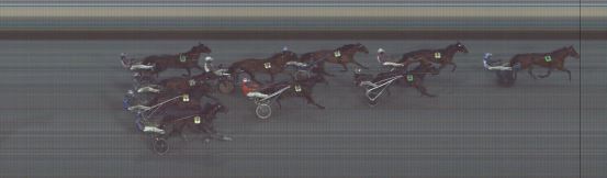 Målfoto for løp 9 på bane ST den 28.10.2023