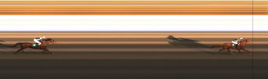 Målfoto for løp 1 på bane ST den 10.04.2024