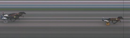 Målfoto for løp 1 på bane ST den 10.07.2024