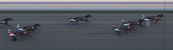 Målfoto for løp 6 på bane ST den 28.08.2024