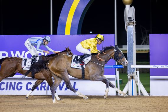 Queen Azteca. Foto: Emirates Horseracing Authority/Race Photo