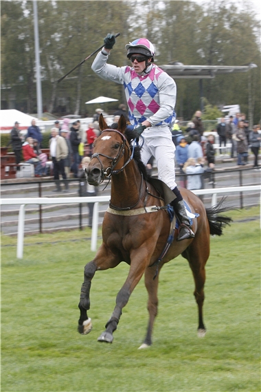 Omoto Sando med Champion Henrik Engblom