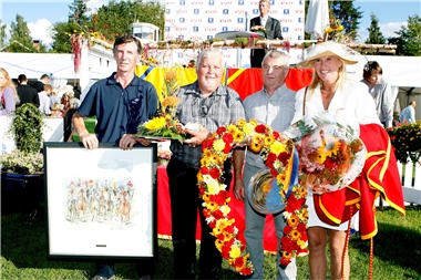 Stall Bernadette og trener Marianne Tveter